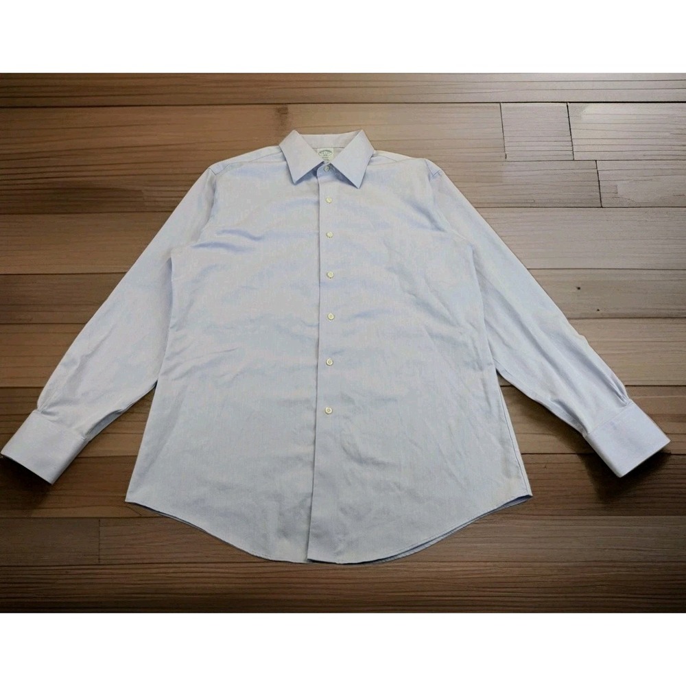 Brooks Brothers Regent 1818 Button Up Shirt Non Iron Cotton Size 16 Lavender